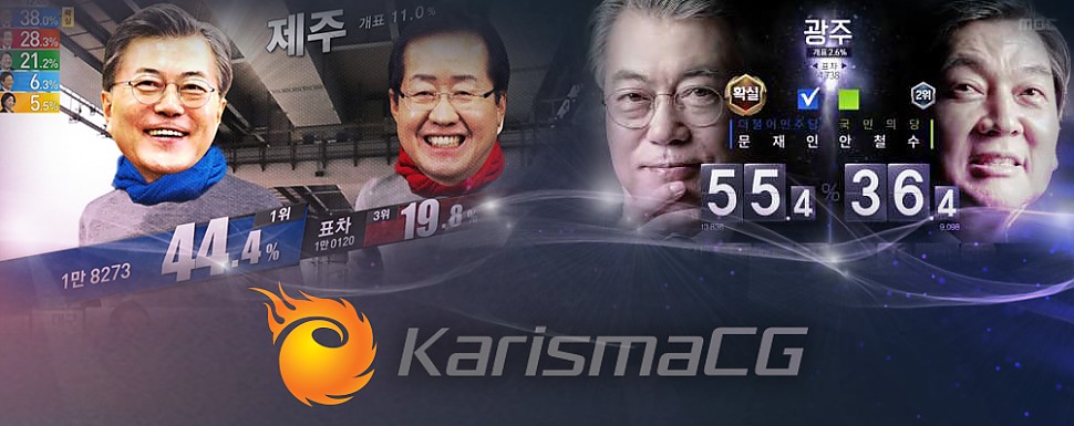 KarismaCG with the 19th president election of Korea
